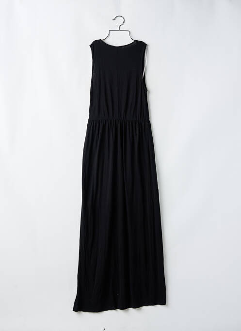 Robe longue coupe évasée sans manche noir OASIS femme