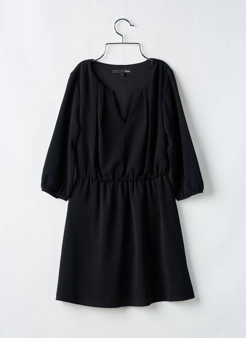 Robe courte manches 3/4 manches 3/4 noir ETAM femme