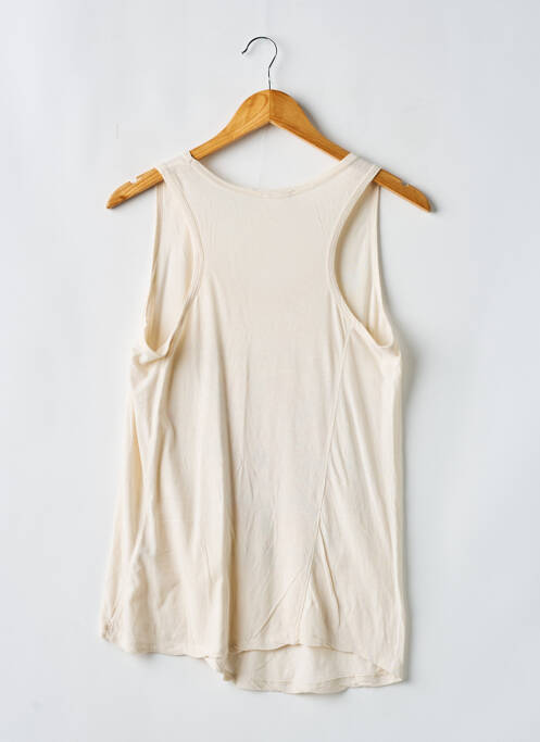 Débardeur coupe droite sans manche beige BELAIR femme