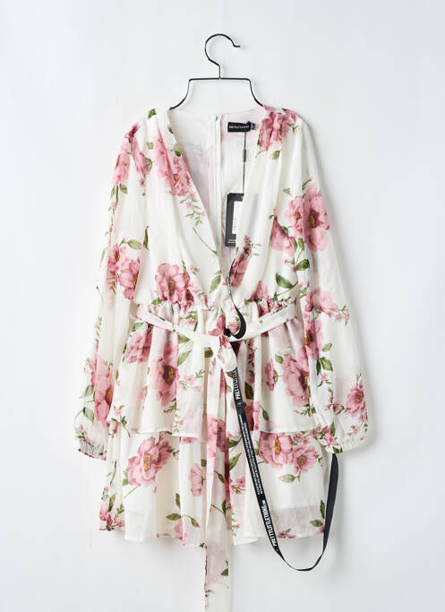 Robe courte blanc PRETTY LITTLE THING pour femme
