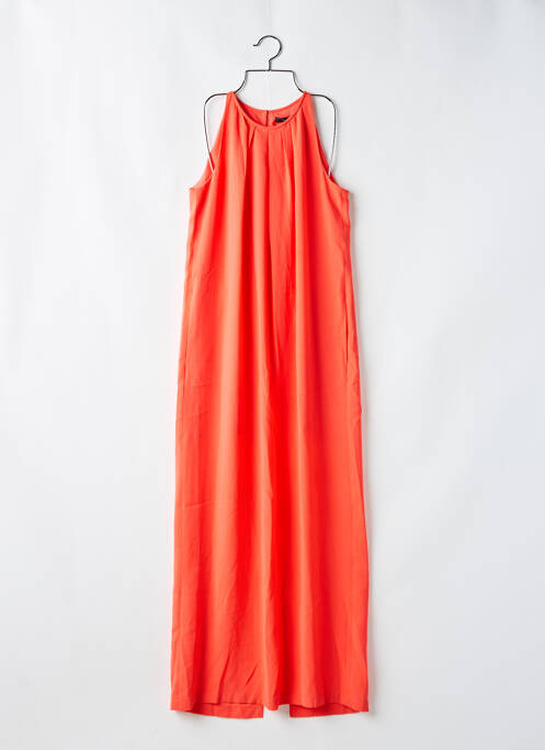 Robe longue orange BCBGMAXAZRIA pour femme