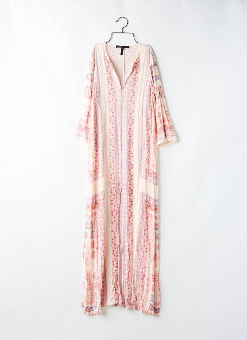 Robe longue rose BCBGMAXAZRIA pour femme
