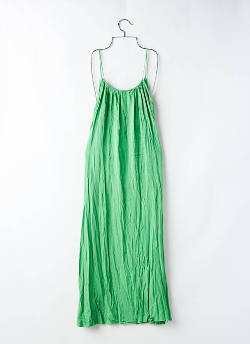 Robe longue vert GRACE & MILA pour femme