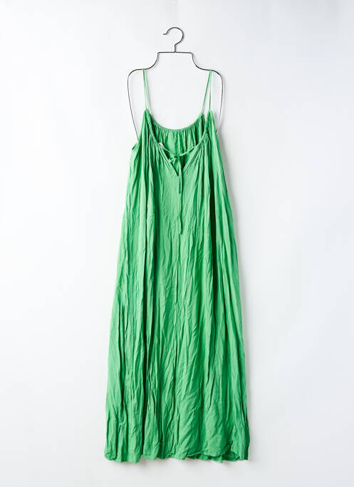 Robe longue vert GRACE & MILA pour femme