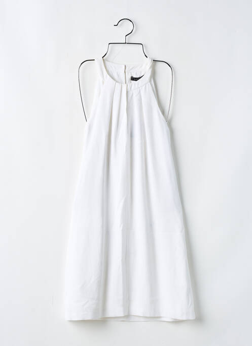 Robe mi-longue blanc BCBGMAXAZRIA pour femme
