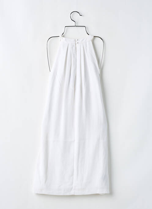 Robe mi-longue blanc BCBGMAXAZRIA pour femme