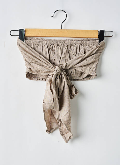 Top beige NASTY GAL pour femme