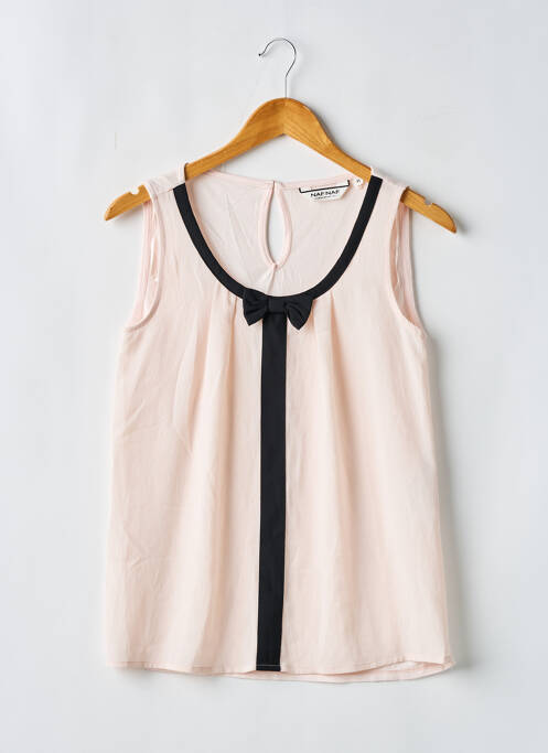 Top rose NAF NAF pour femme