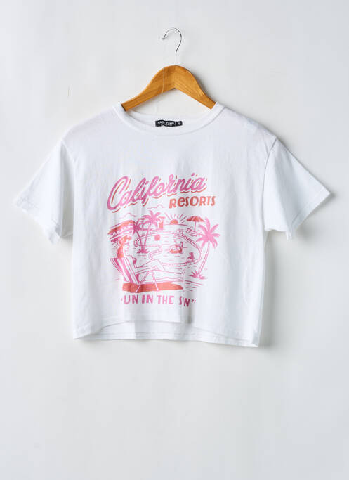 T-shirt blanc NASTY GAL pour femme