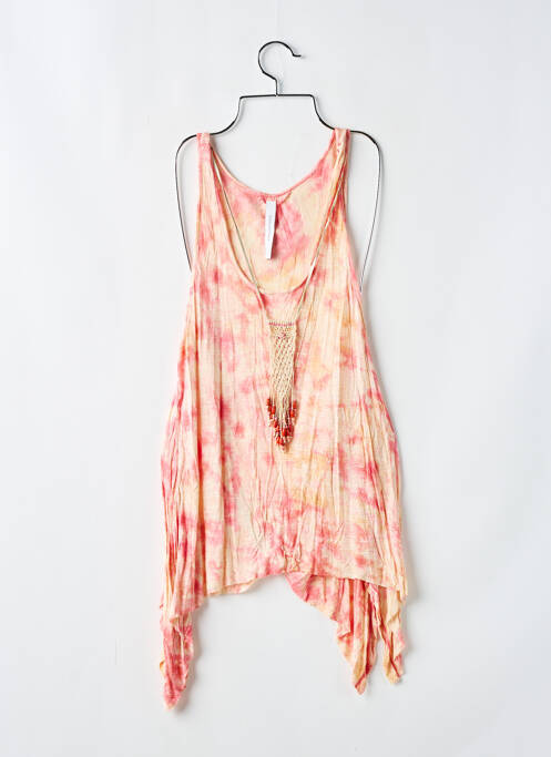 Tunique sans manche rose STEPHANIE VAILLE pour femme