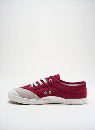 Baskets semelle amovible bout rond violet KAWASAKI homme