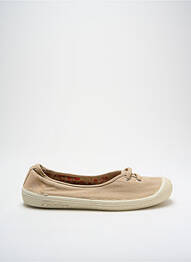Ballerines semelle amovible talon plat jusqu'à 3cm beige PALLADIUM femme