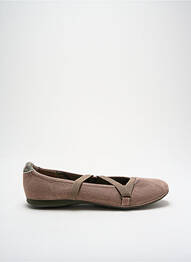 Ballerines semelle amovible talon plat jusqu'à 3cm beige PALLADIUM femme