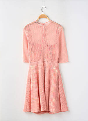 Robe courte manches 3/4 manches 3/4 orange PAUL & JOE femme