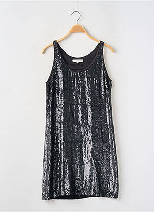 Robe courte sans manche sans manche noir SANDRO femme