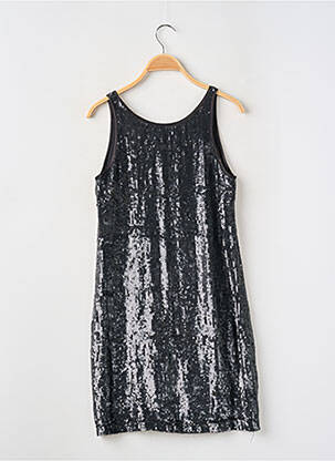 Robe courte sans manche sans manche noir SANDRO femme
