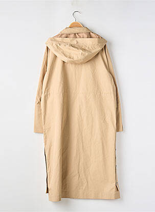 Trench tissage popeline sans capuche beige ESPRIT femme