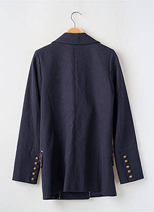 Veste casual col tailleur bleu IKKS femme