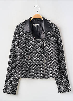 Veste casual poches noir MORGAN femme
