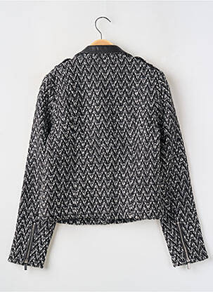 Veste casual poches noir MORGAN femme
