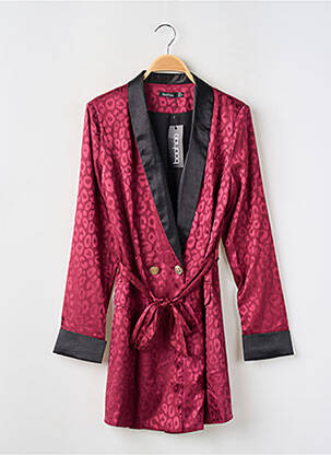 Robe de chambre rouge BOOHOO pour femme