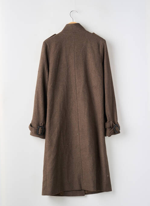 Manteau long marron BETTY LONDON pour femme
