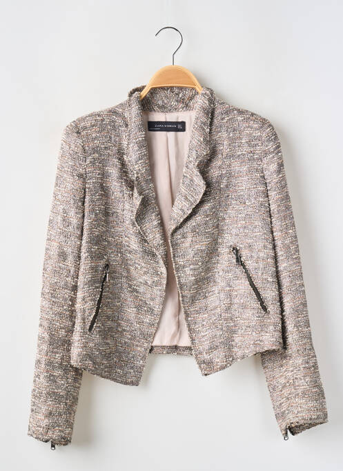 Veste casual beige ZARA pour femme
