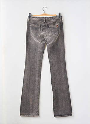 Pantalon flare stretch taille basse gris NOTIFY femme
