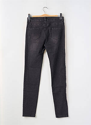 Jeans coupe slim stretch taille normale noir BEST MOUNTAIN femme