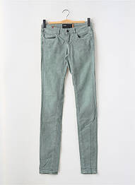Pantalon slim taille basse taille basse vert NOTIFY femme