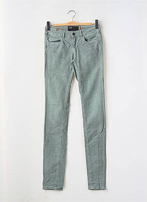 Pantalon slim taille basse taille basse vert NOTIFY femme