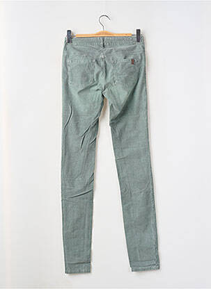 Pantalon slim taille basse taille basse vert NOTIFY femme