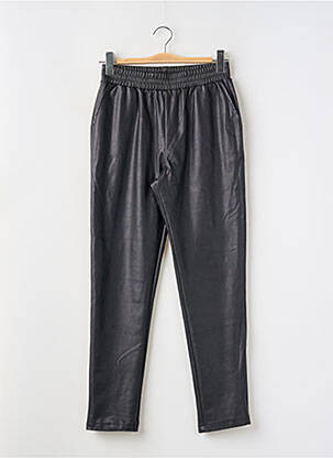 Pantalon chino taille normale taille normale noir DAPHNEA femme