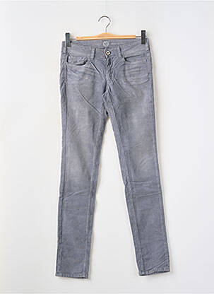 Pantalon slim taille basse taille basse gris NOTIFY femme