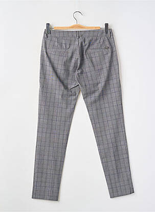 Pantalon chino taille normale taille normale gris REIKO femme