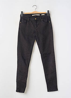 Jeans skinny taille basse taille basse noir ZARA femme