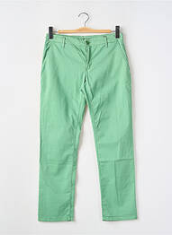 Pantalon chino taille basse taille basse vert GANT femme