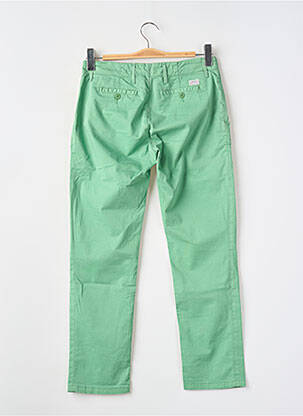 Pantalon chino taille basse taille basse vert GANT femme