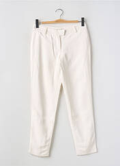 Pantalon chino beige PAUL & JOE pour femme seconde vue