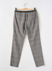 Pantalon chino gris LEON & HARPER pour femme seconde vue