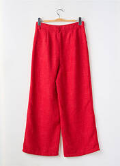 Pantalon large rouge CIDER pour femme seconde vue