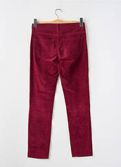 Pantalon slim rouge MONOPRIX pour femme seconde vue