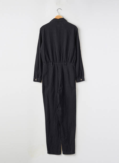 Combi-pantalon fermeture boutonnée sur le devant manches longues noir ASOS femme