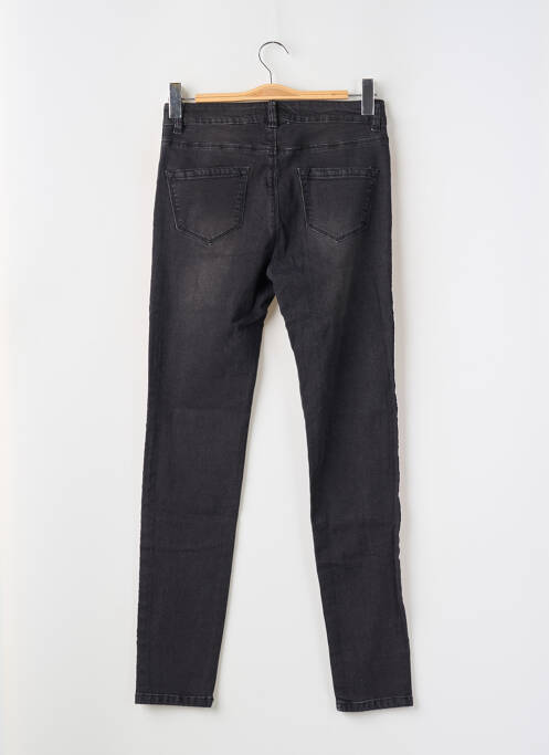 Jeans coupe slim stretch taille normale noir BEST MOUNTAIN femme
