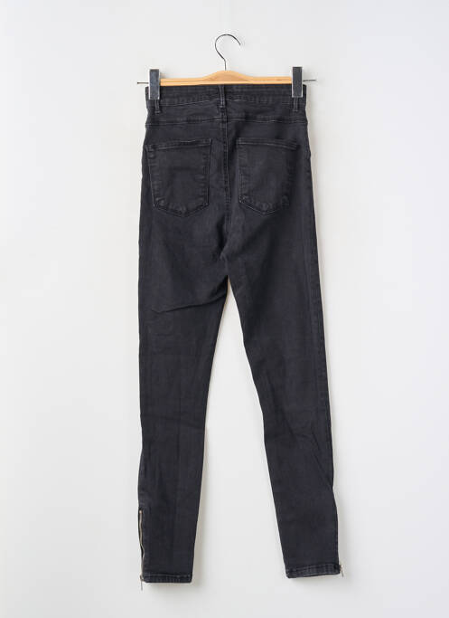 Jeans skinny taille haute taille haute noir ZARA femme