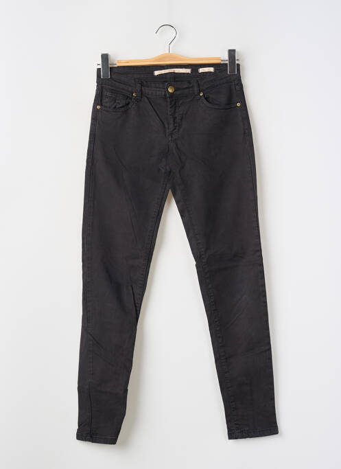 Jeans skinny taille basse taille basse noir ZARA femme