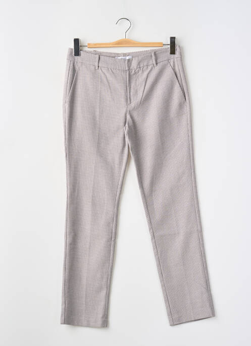 Pantalon chino gris MANGO pour femme