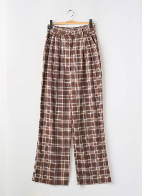 Pantalon large marron NASTY GAL pour femme