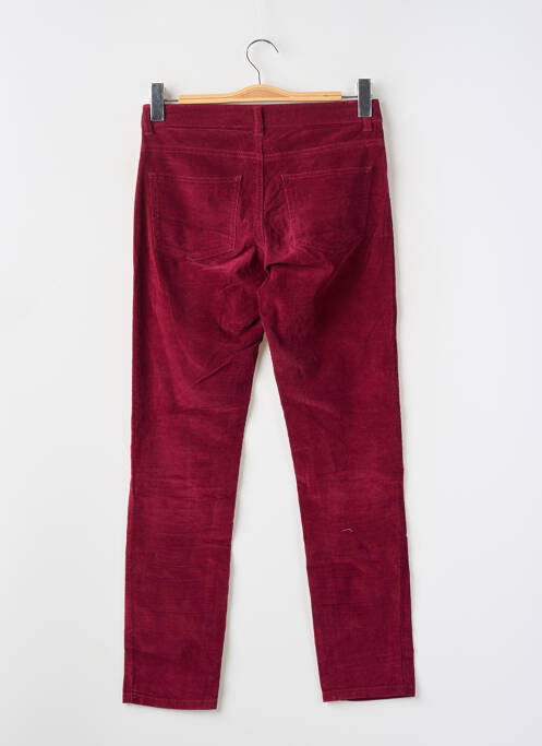 Pantalon slim rouge MONOPRIX pour femme