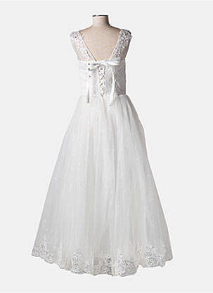 Robe de mariée  sans manche blanc SANS MARQUE femme